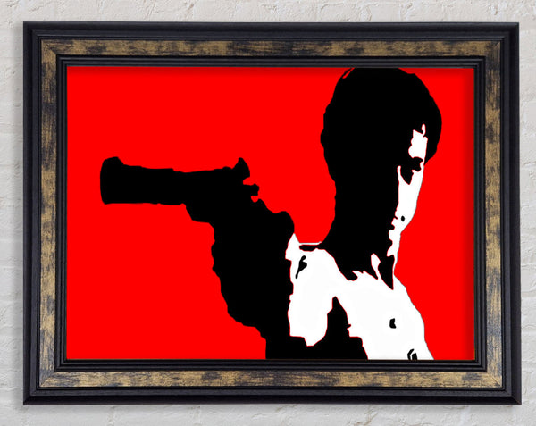 Taxi Driver Robert De Niro Framed Print