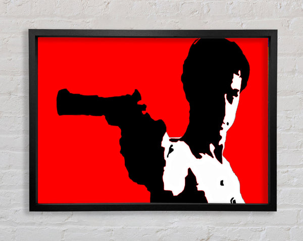 Taxi Driver Robert De Niro Framed Print