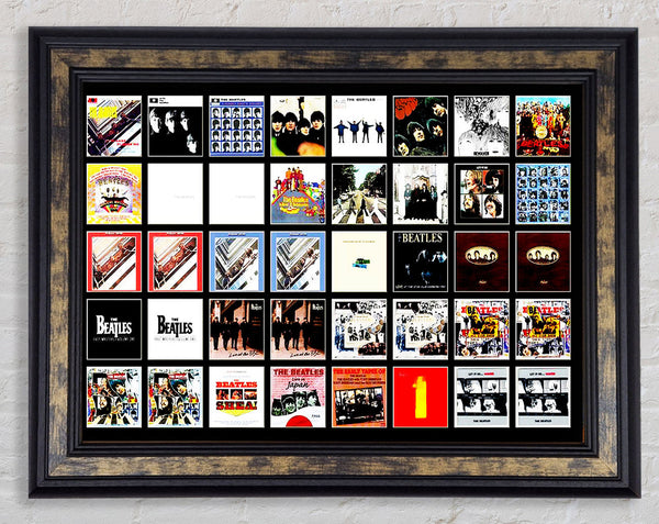 The Beatles Album Cover Framed Print