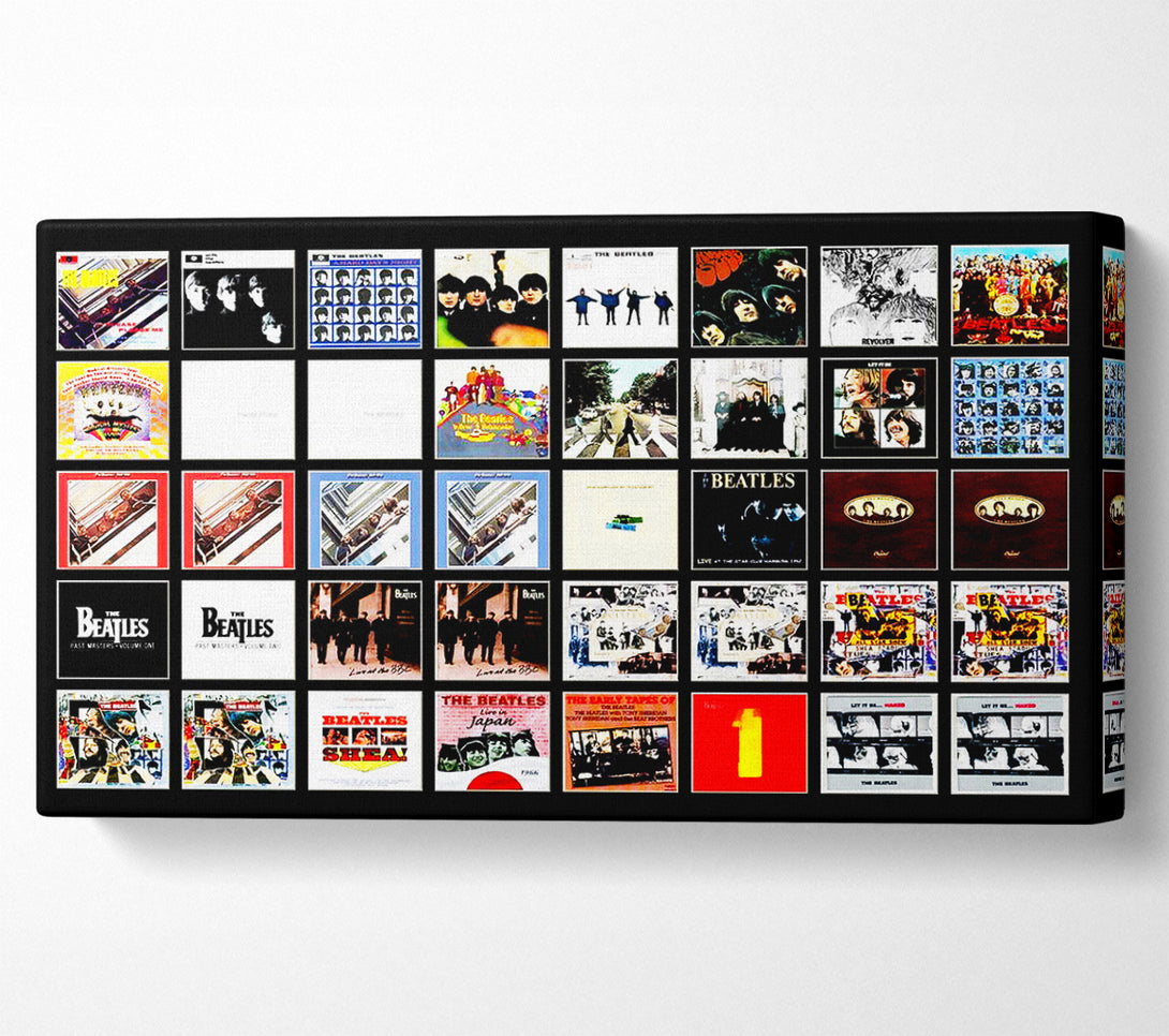  A Canvas Print of The Beatles Album Cover Canvas Wall Art
