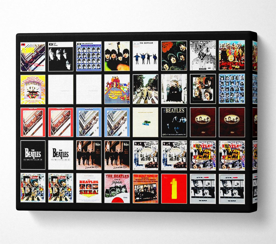  A Canvas Print of The Beatles Album Cover Canvas Wall Art