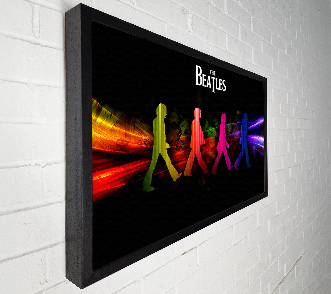  A Canvas Print of The Beatles Rainbow Walk Canvas Print