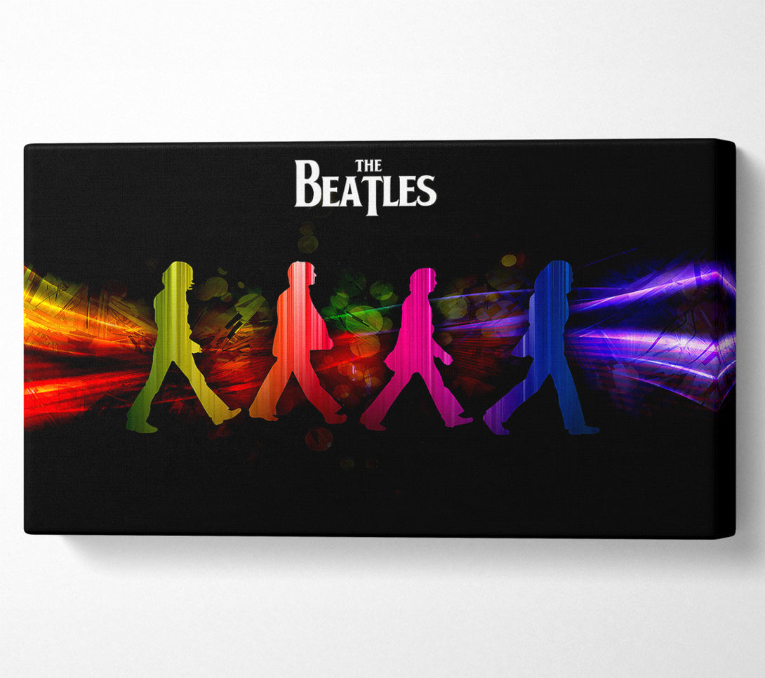  A Canvas Print of The Beatles Rainbow Walk Canvas Print
