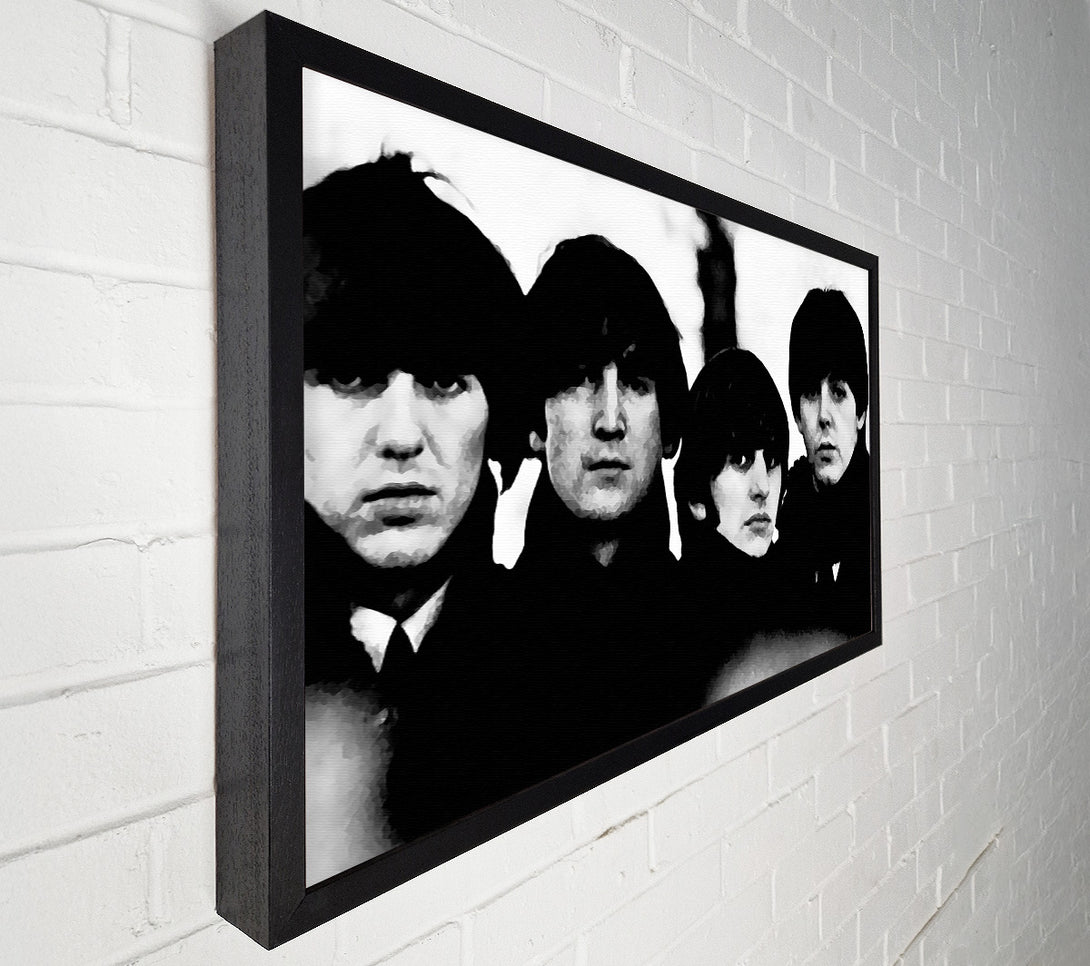  A Canvas Print of The Beatles In Liverpool Faces 1 Canvas Art
