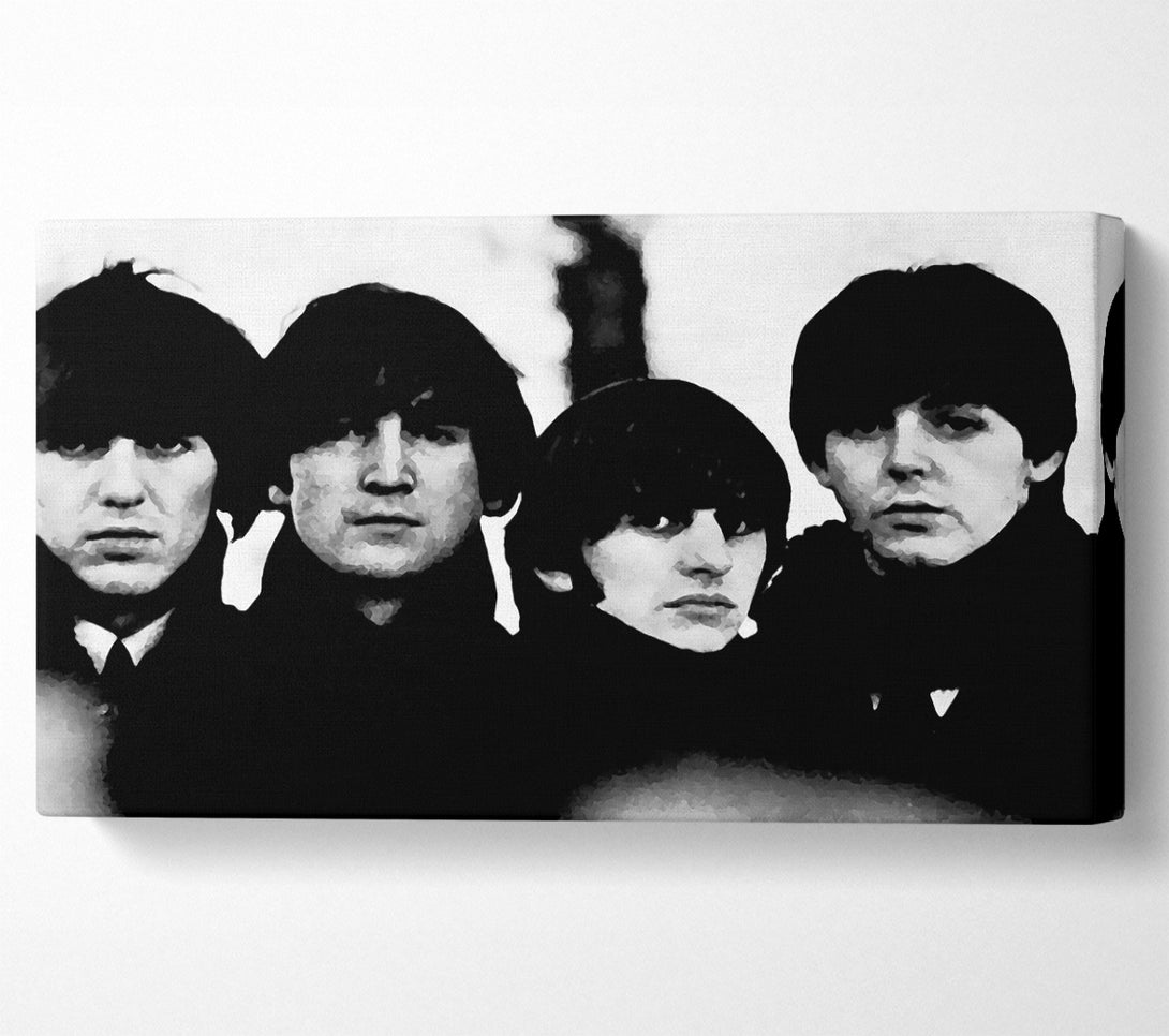  A Canvas Print of The Beatles In Liverpool Faces 1 Canvas Art