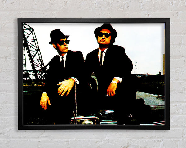 The Blues Brothers Jake And Elwood Framed Print