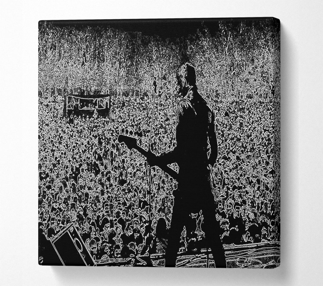  A Canvas Print of The Clash At Hide Park Canvas Print