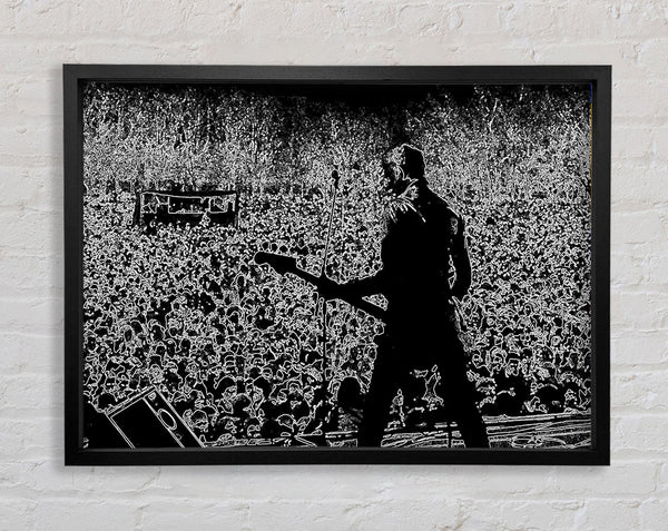 The Clash At Hide Park Framed Print