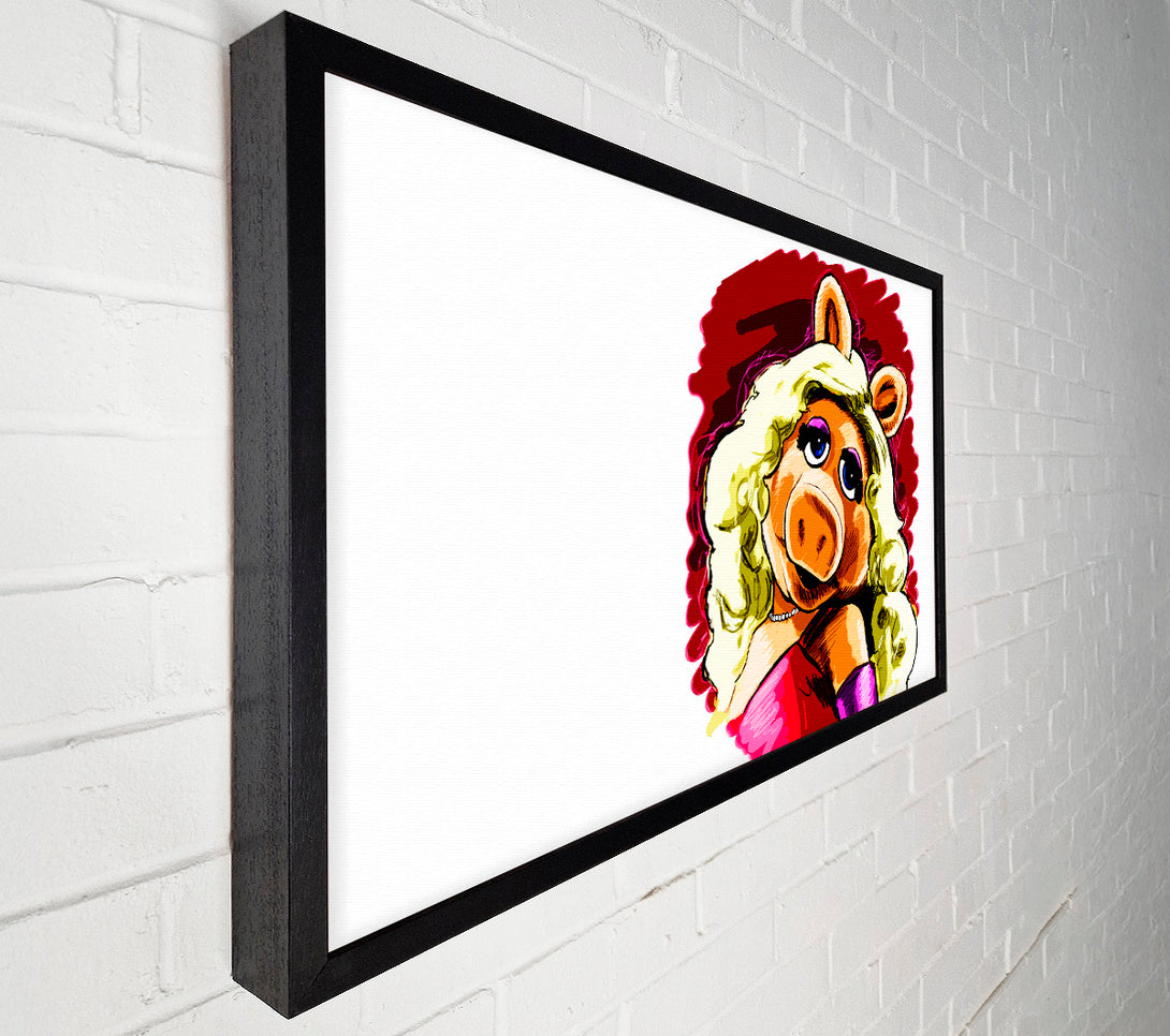  A Canvas Print of The Muppets Miss Piggy Canvas Art