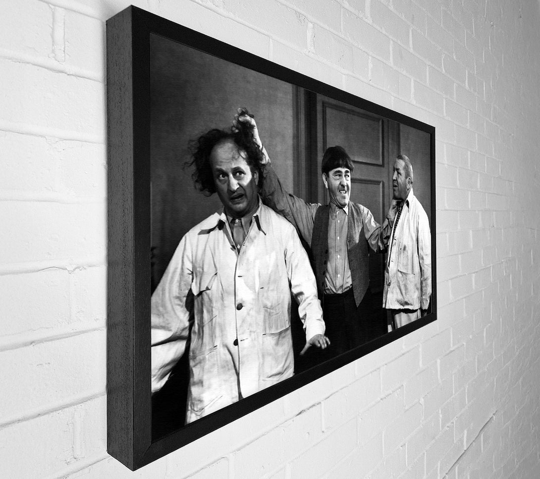  A Canvas Print of The Three Stooges Ear Twist Canvas Wall Art