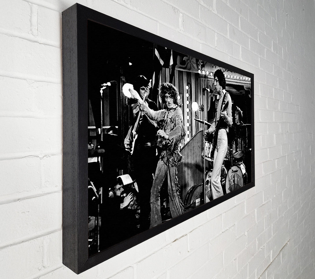  A Canvas Print of The Who On Stage Canvas Art