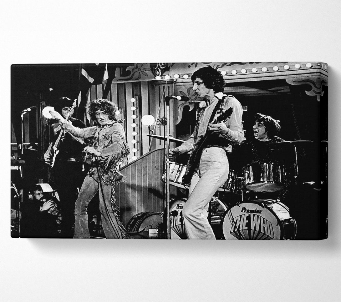  A Canvas Print of The Who On Stage Canvas Art