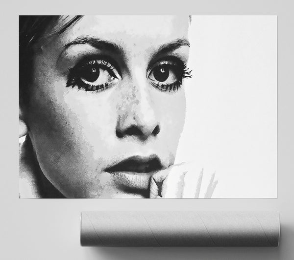 Twiggy First Top Model Print