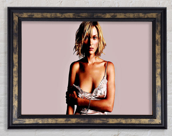 Uma Thurman Framed Print