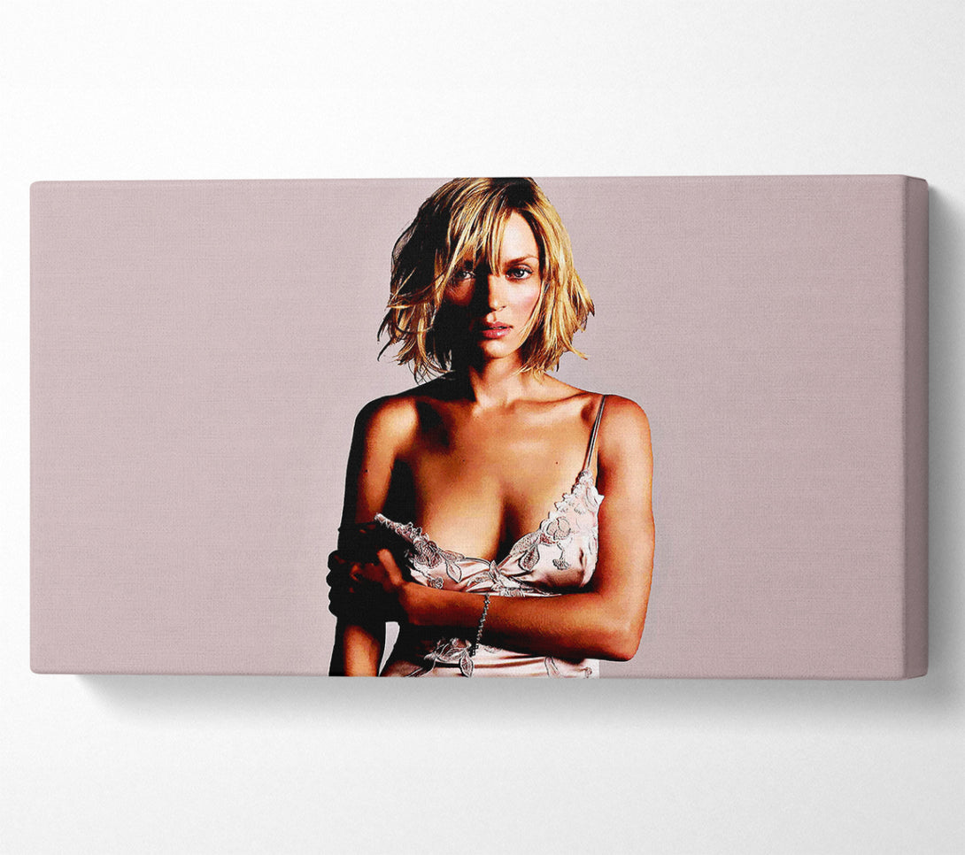  A Canvas Print of Uma Thurman Canvas Art