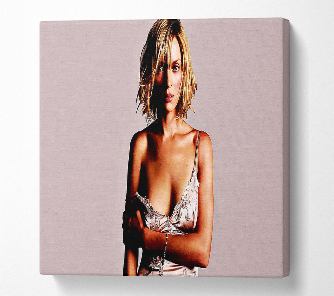  A Canvas Print of Uma Thurman Canvas Art