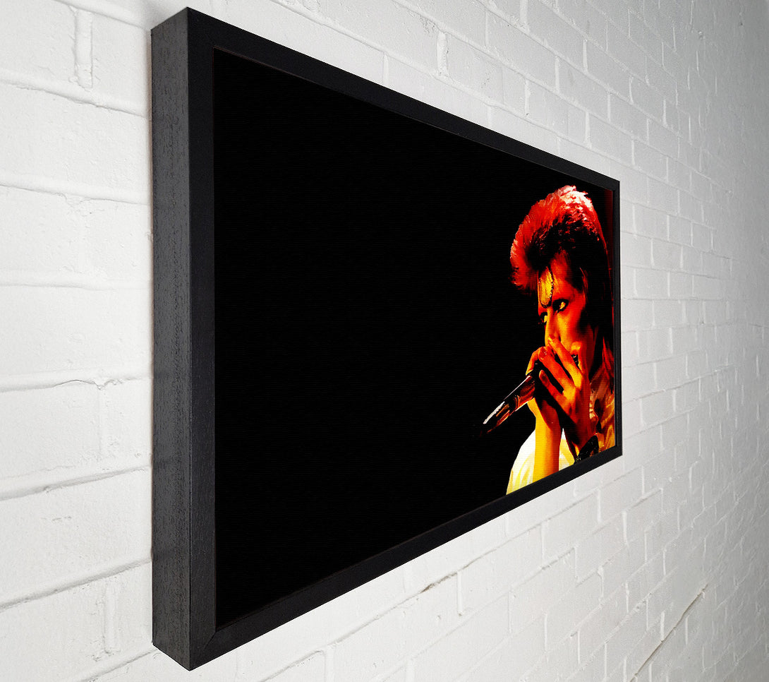  A Canvas Print of David Bowie Ziggy Pop Canvas Wall Art