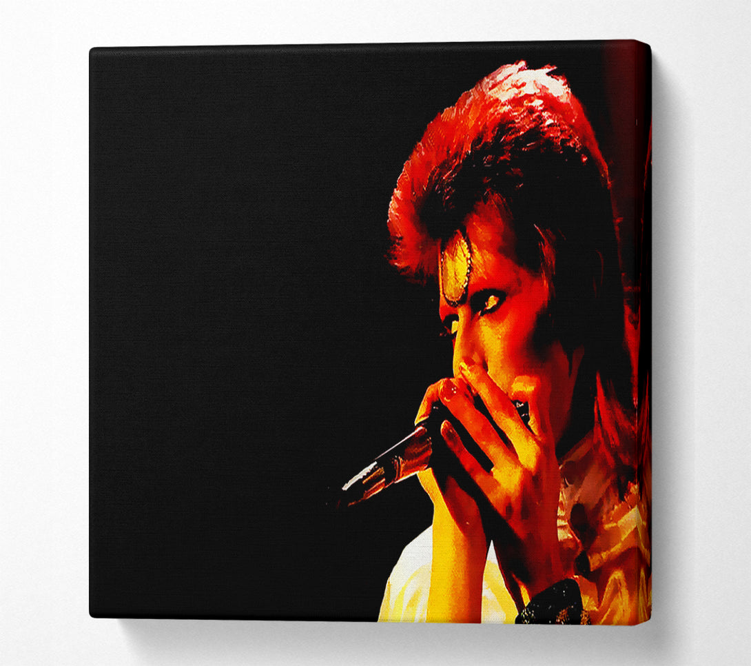  A Canvas Print of David Bowie Ziggy Pop Canvas Wall Art