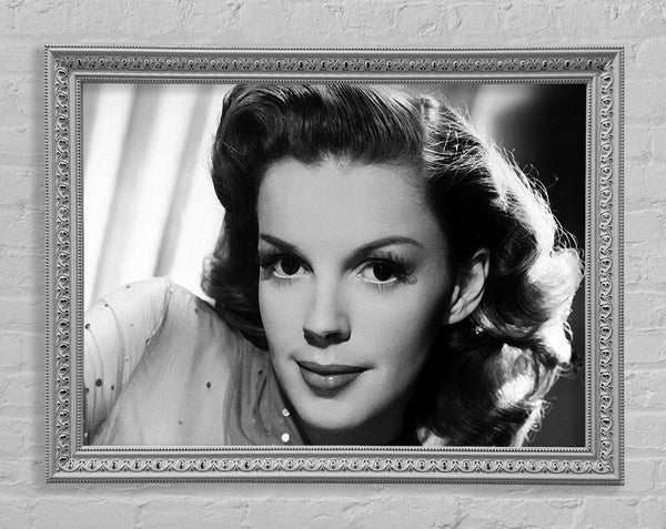 Judy Garland Retro Framed Print