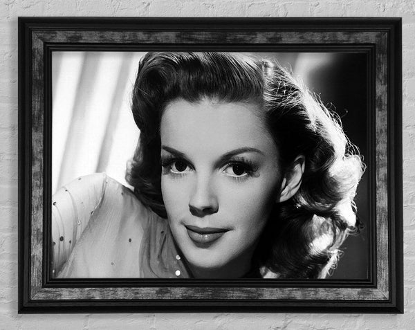 Judy Garland Retro Framed Print