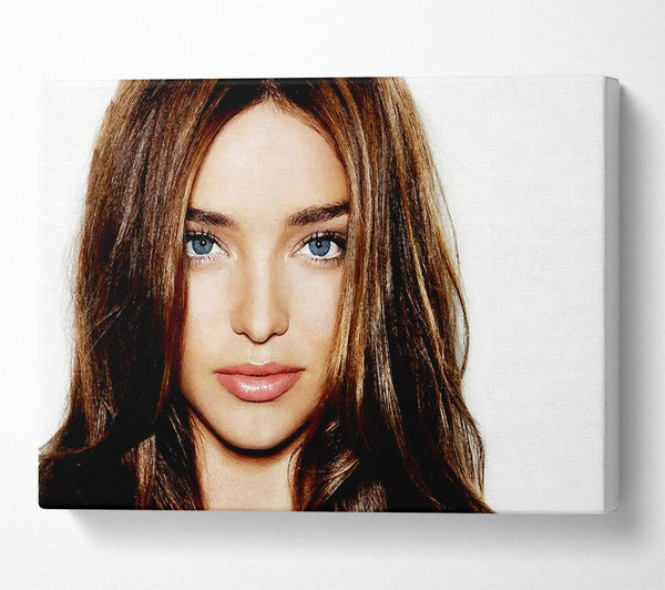  A Canvas Print of Miranda Kerr Face Canvas Wall Art