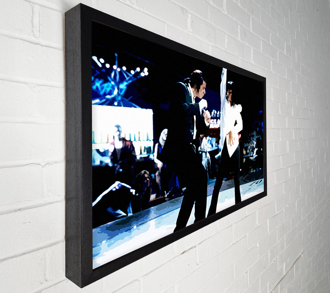  A Canvas Print of Pulp Fiction Dance Canvas Art