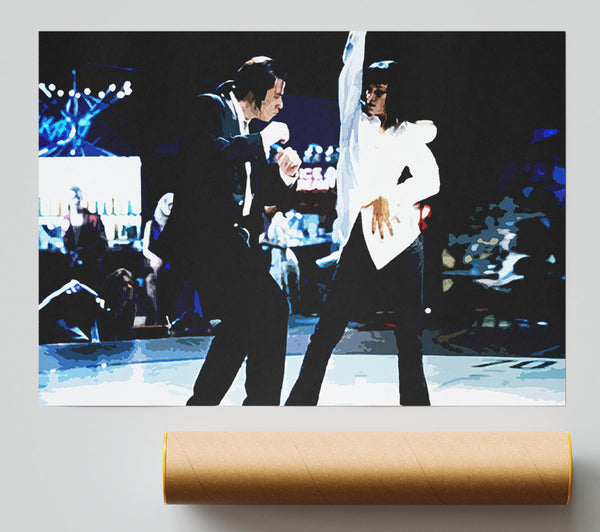Pulp Fiction Dance Print