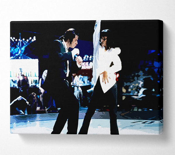 A Canvas Print of Pulp Fiction Dance Canvas Art