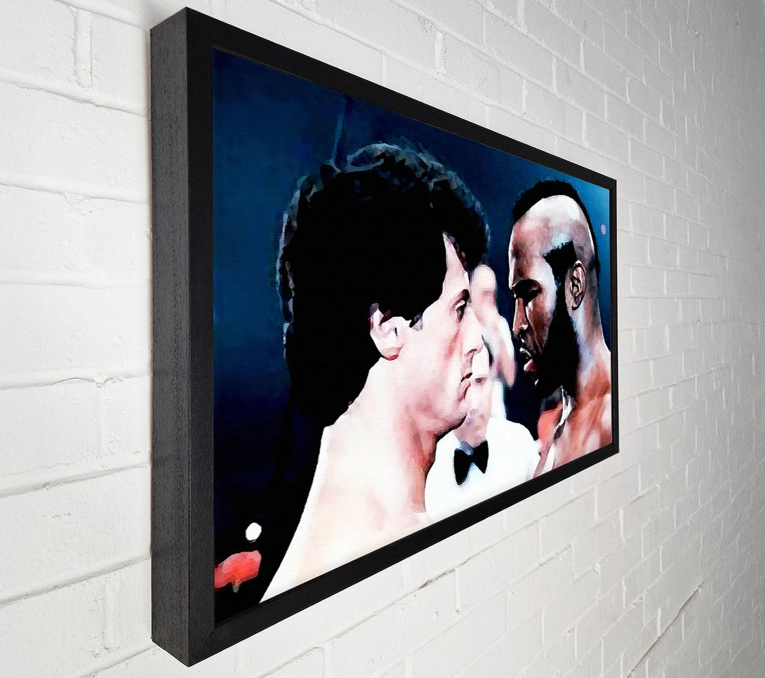  A Canvas Print of Rocky 3 The Face Off Mr T Canvas Wall Art