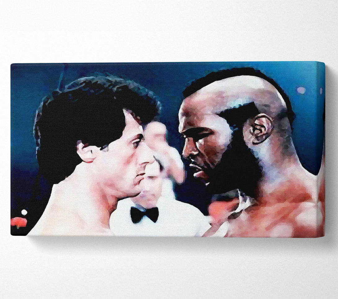 A Canvas Print of Rocky 3 The Face Off Mr T Canvas Wall Art