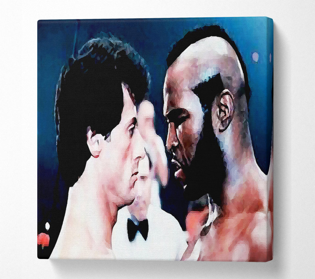  A Canvas Print of Rocky 3 The Face Off Mr T Canvas Wall Art