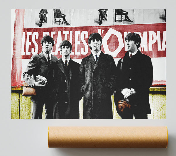 The Beatles In Liverpool Poster