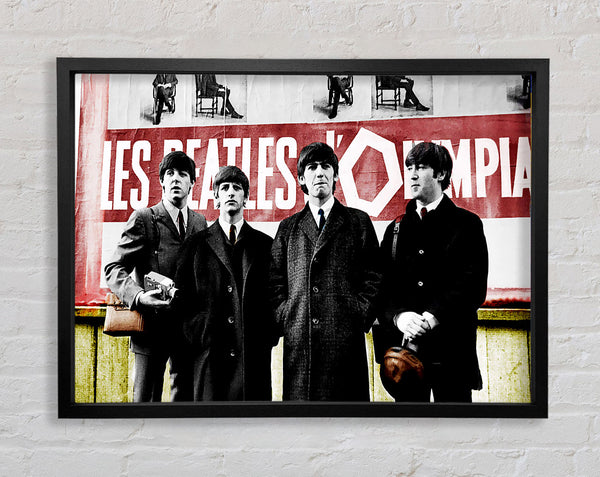The Beatles In Liverpool Framed Print