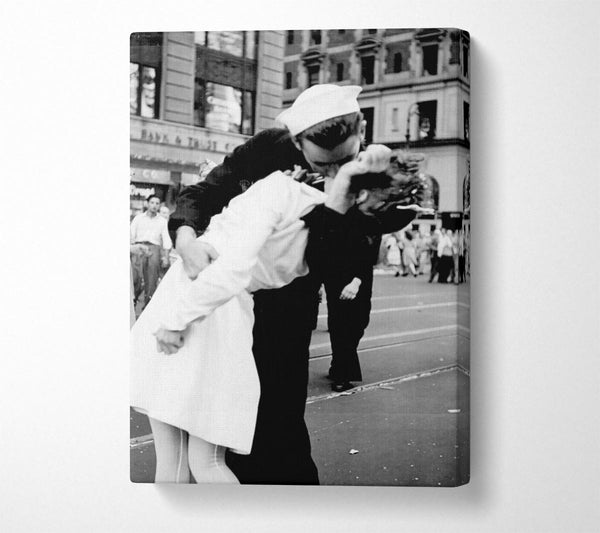  A Canvas Print of Kissing The War Goodbye Canvas Wall Art