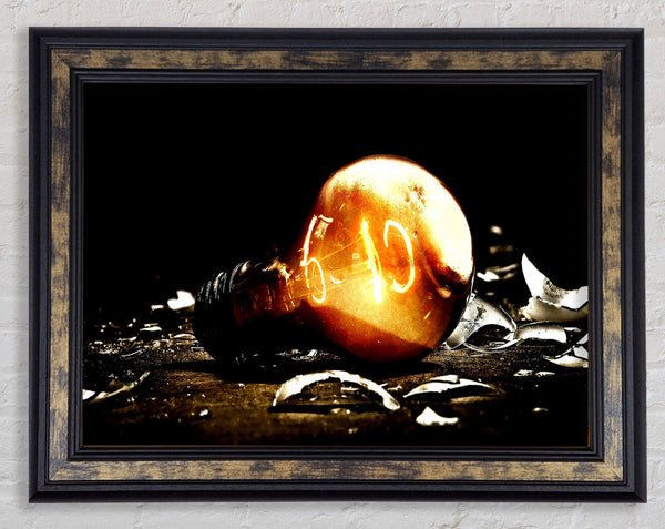 Broken Framed Print