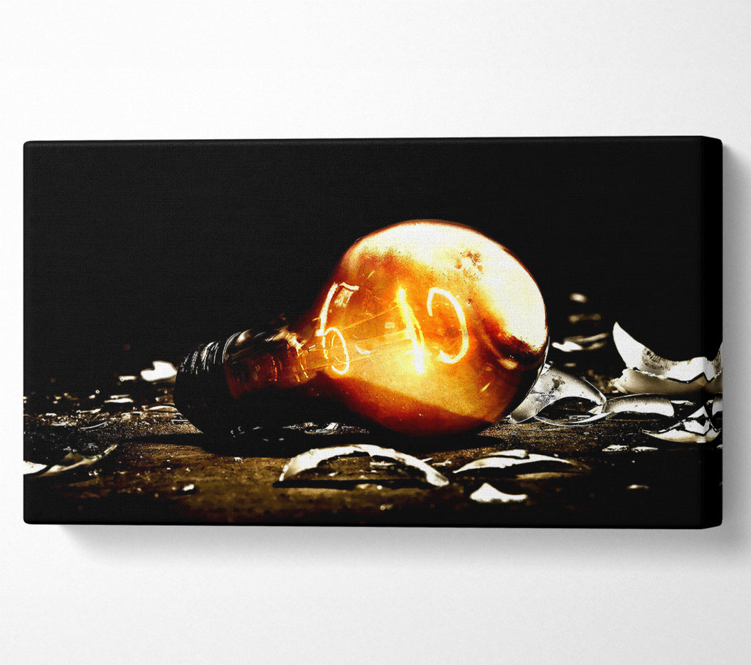  A Canvas Print of Broken Canvas Print