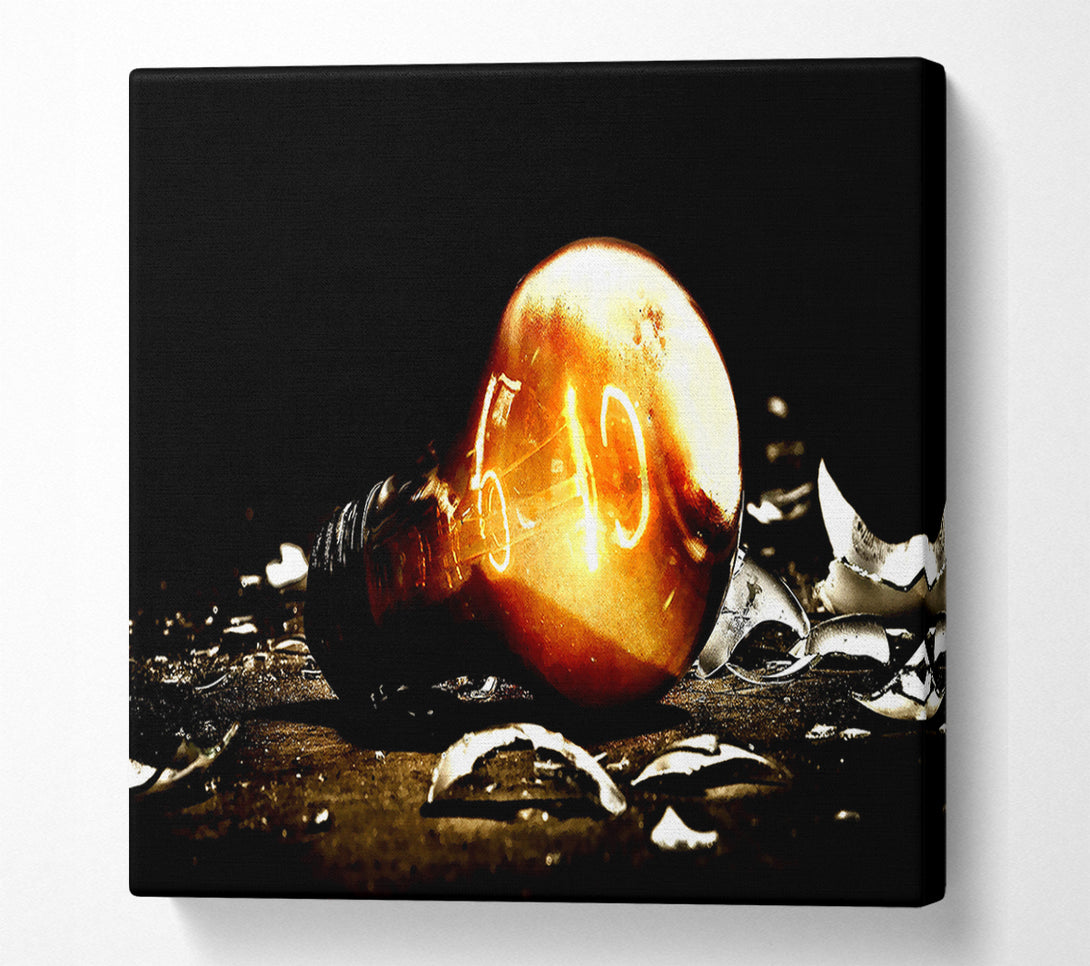  A Canvas Print of Broken Canvas Print