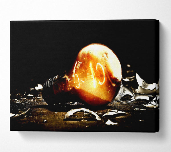  A Canvas Print of Broken Canvas Print