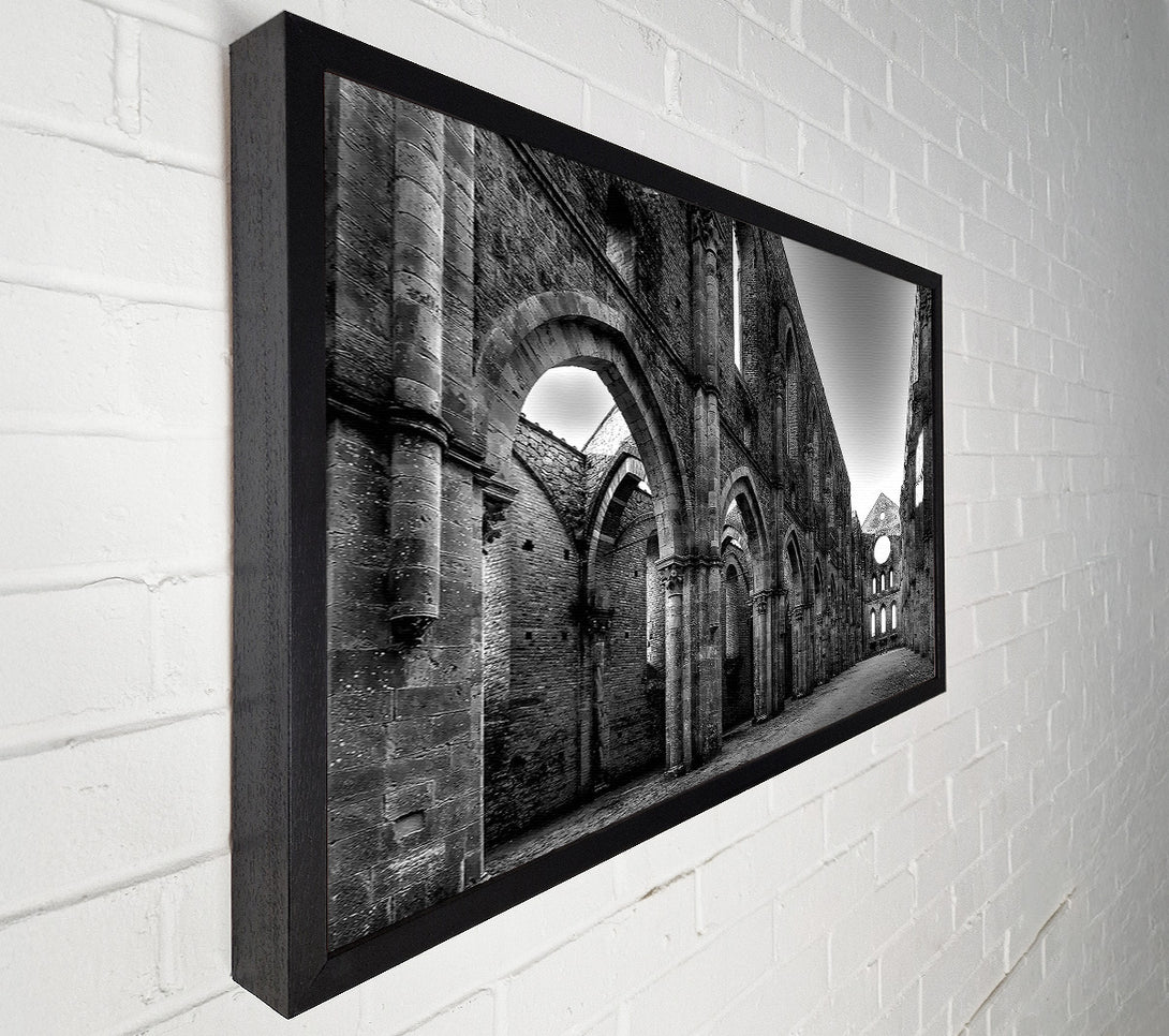  A Canvas Print of Old Building Canvas Art