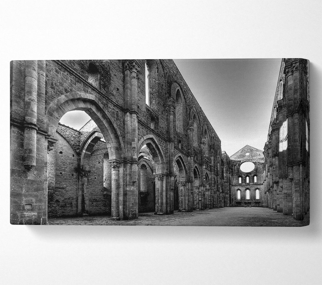  A Canvas Print of Old Building Canvas Art