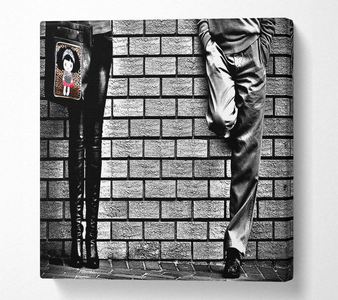  A Canvas Print of Hangin Round Canvas Art