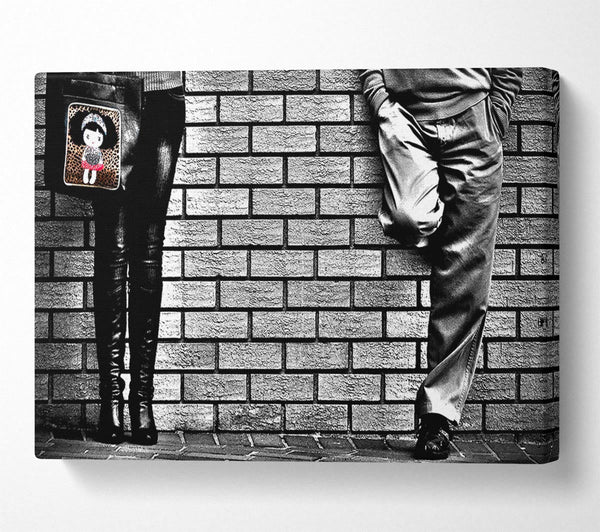  A Canvas Print of Hangin Round Canvas Art