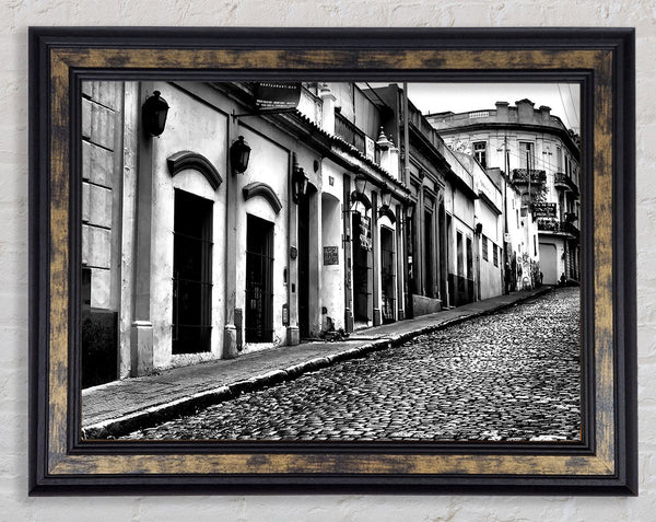 San Telmo Buenos Aires Framed Print