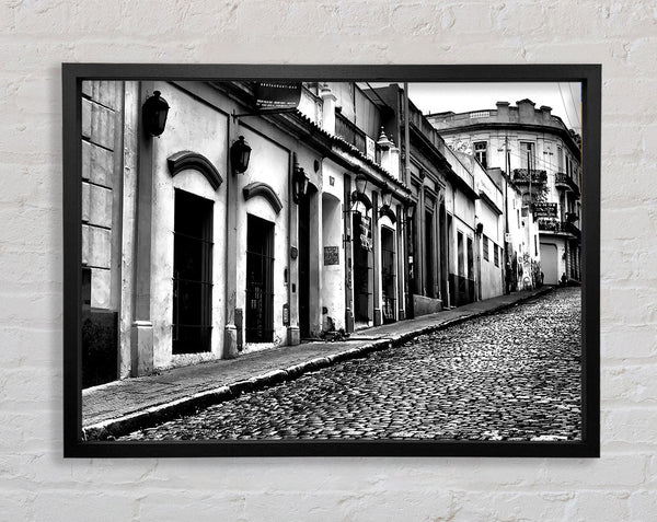 San Telmo Buenos Aires Framed Print