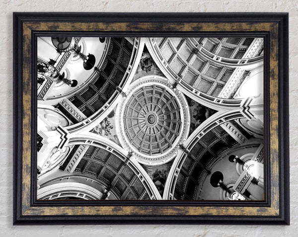 Climb These Walls Framed Print