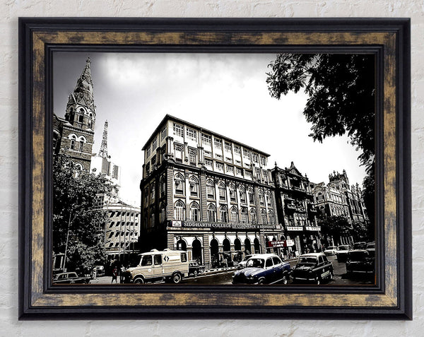 Vintage Photo Framed Print