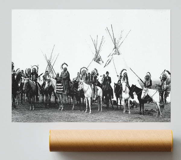 Native American Indians Print