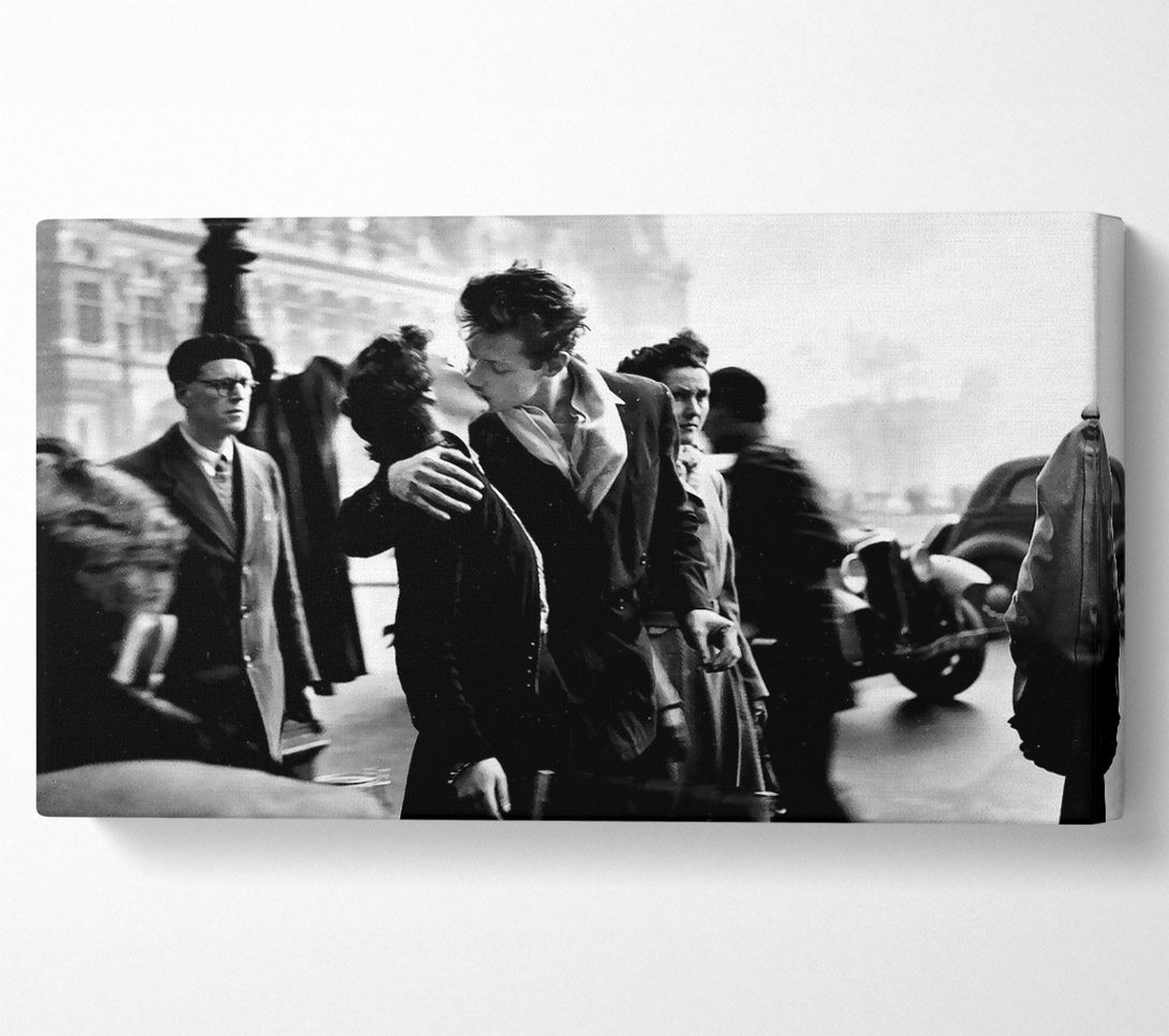  A Canvas Print of Kiss Old Retro Canvas Print