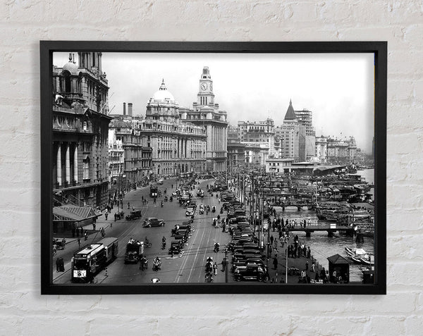 Shanghai 1930 Framed Print