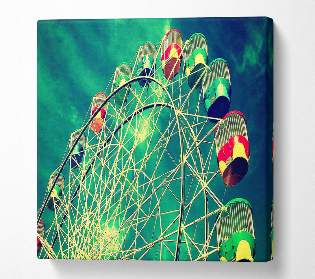  A Canvas Print of Ferris Wheel 4 Canvas Wall Art